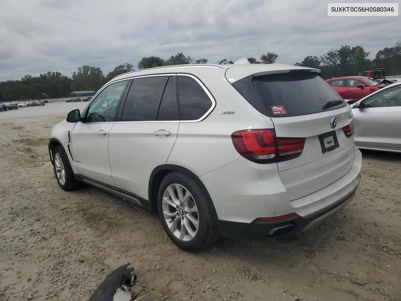 2017 BMW X5 Xdr40E VIN: 5UXKT0C56H0S80346 Lot: 71347614