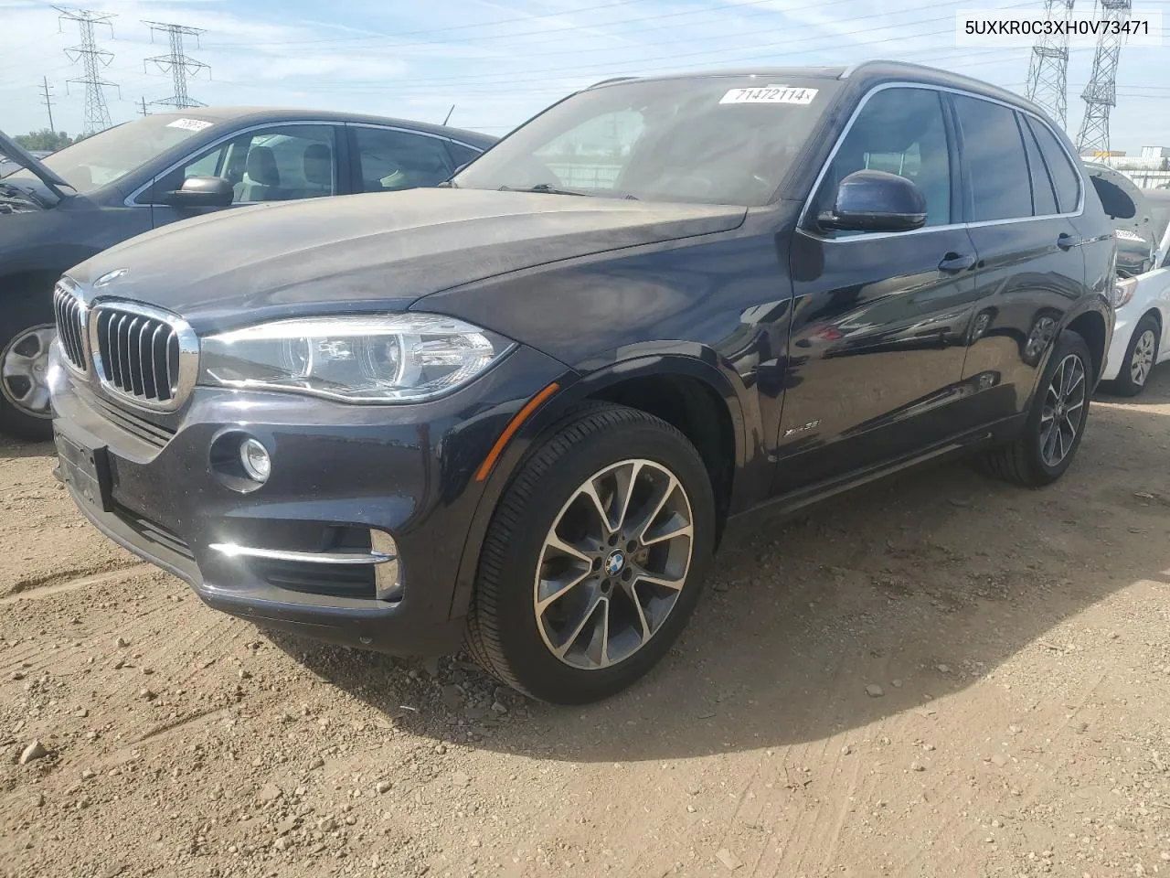 5UXKR0C3XH0V73471 2017 BMW X5 xDrive35I