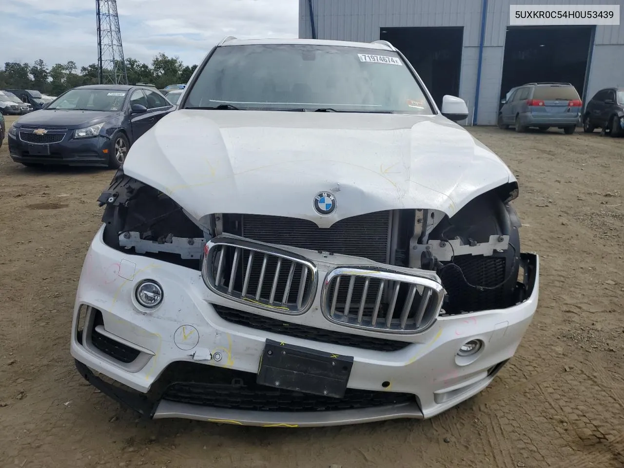 2017 BMW X5 xDrive35I VIN: 5UXKR0C54H0U53439 Lot: 71974674