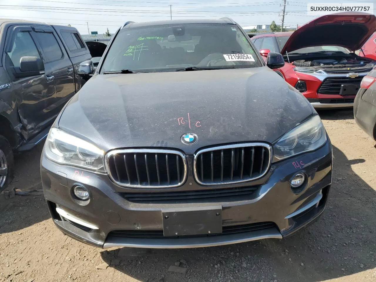 5UXKR0C34H0V77757 2017 BMW X5 xDrive35I