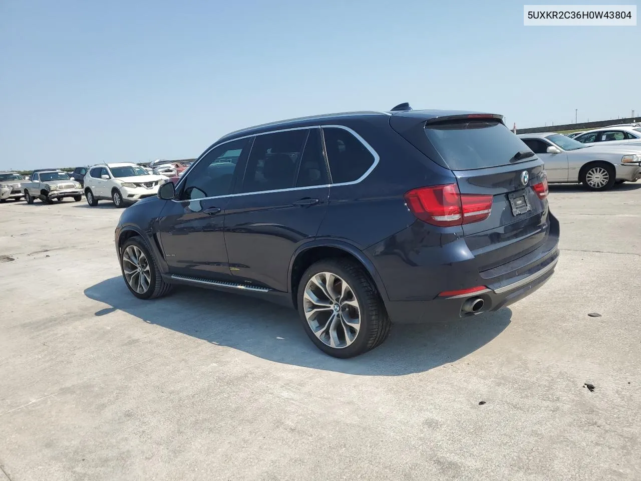 2017 BMW X5 Sdrive35I VIN: 5UXKR2C36H0W43804 Lot: 72268784