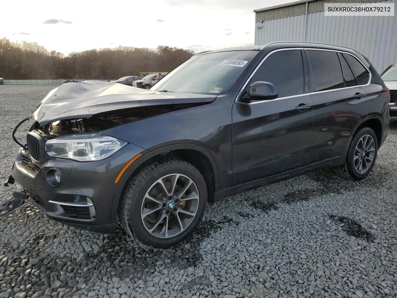 2017 BMW X5 xDrive35I VIN: 5UXKR0C38H0X79212 Lot: 72806593