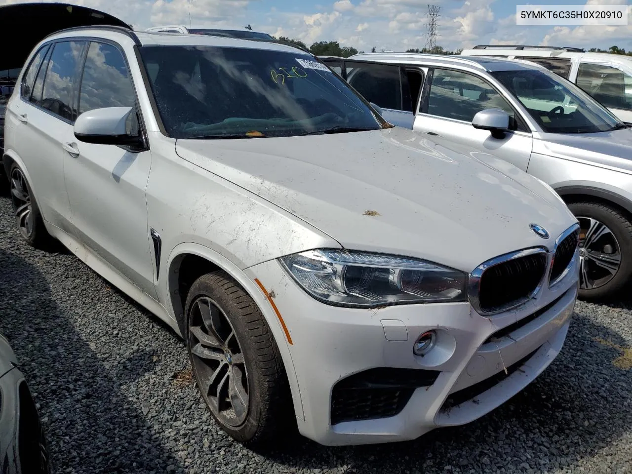 2017 BMW X5 M VIN: 5YMKT6C35H0X20910 Lot: 73669514