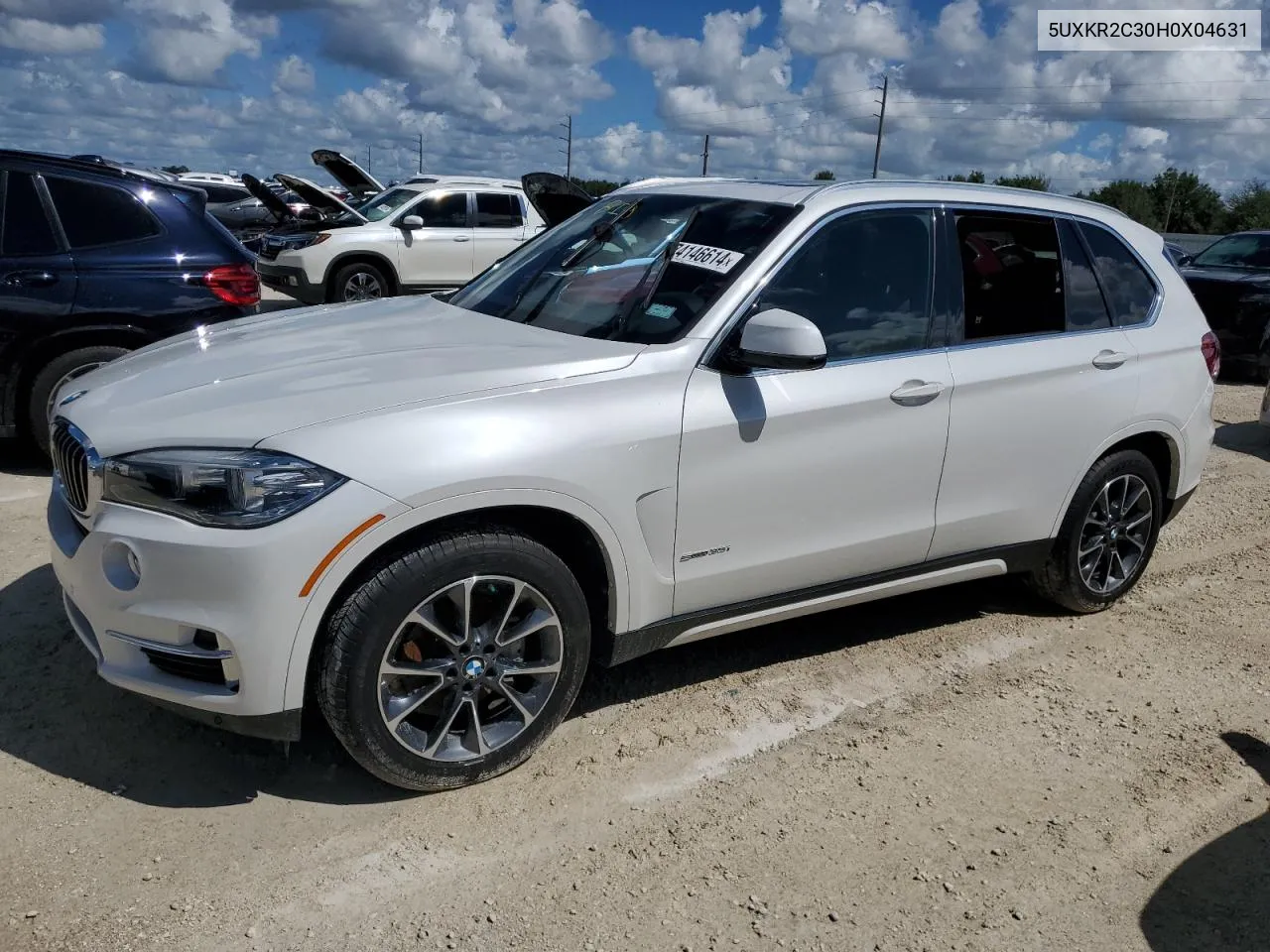 2017 BMW X5 Sdrive35I VIN: 5UXKR2C30H0X04631 Lot: 74146614