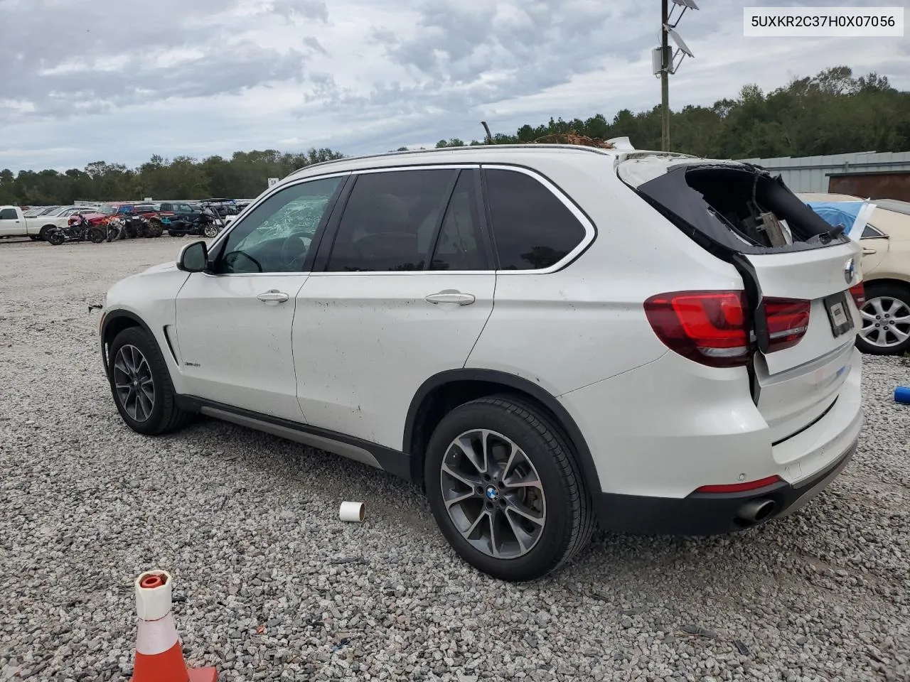 2017 BMW X5 Sdrive35I VIN: 5UXKR2C37H0X07056 Lot: 74639514