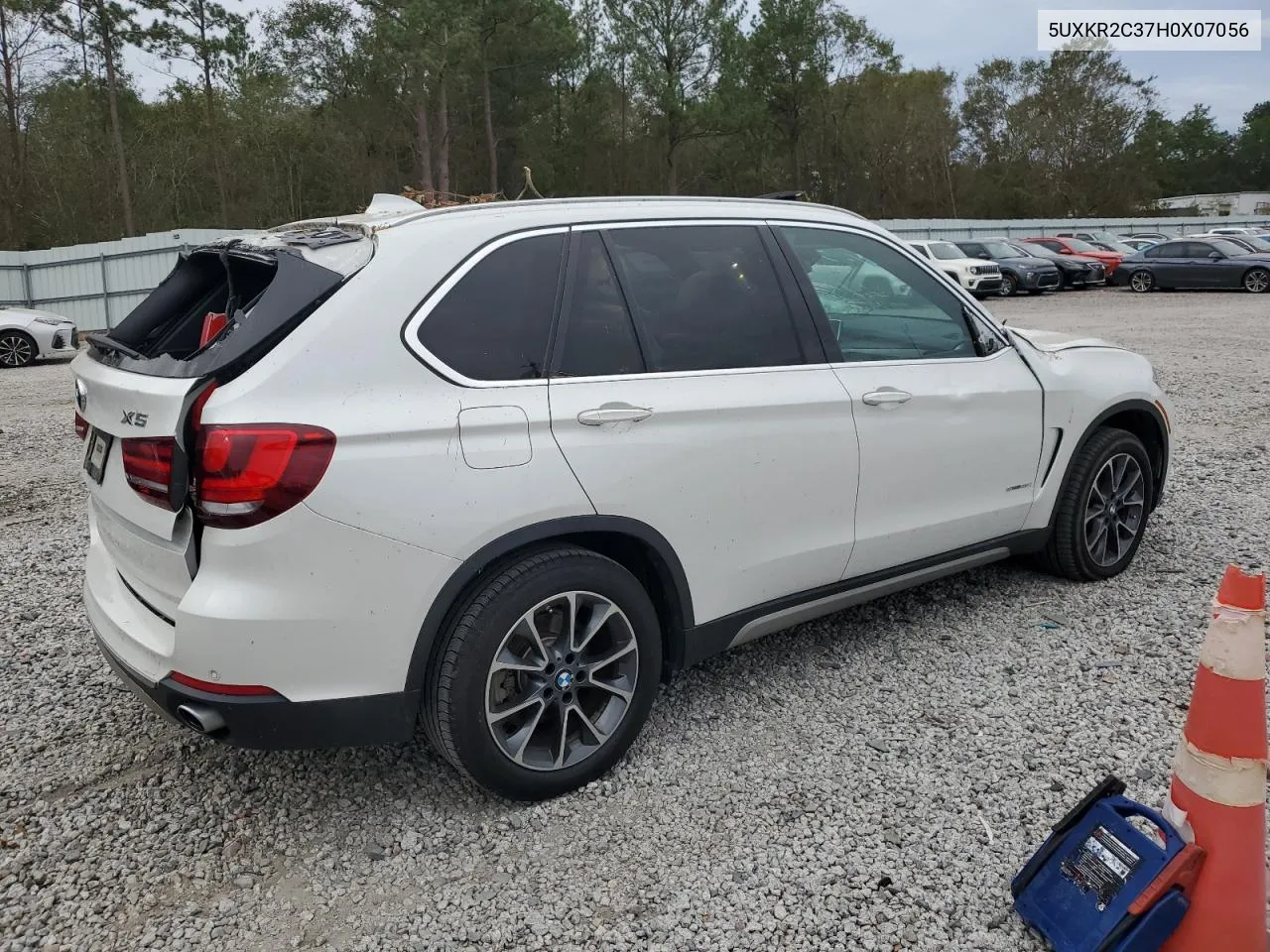 2017 BMW X5 Sdrive35I VIN: 5UXKR2C37H0X07056 Lot: 74639514