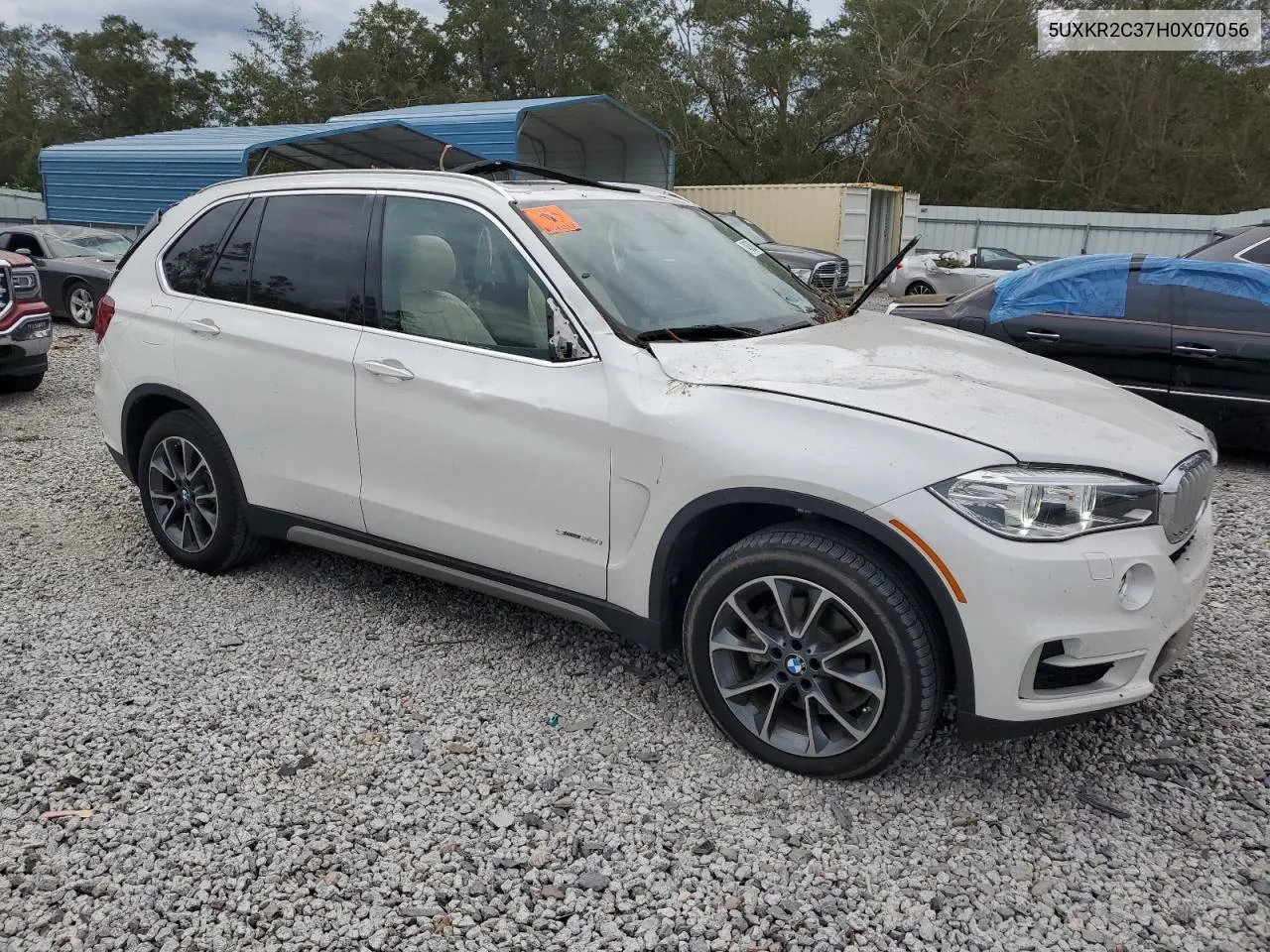 2017 BMW X5 Sdrive35I VIN: 5UXKR2C37H0X07056 Lot: 74639514