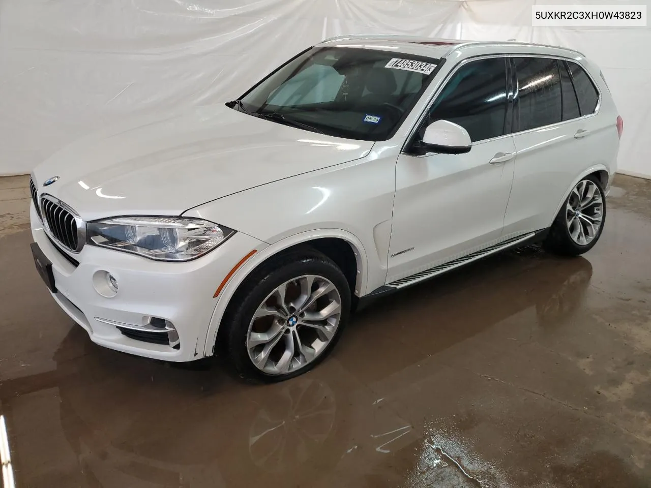 2017 BMW X5 Sdrive35I VIN: 5UXKR2C3XH0W43823 Lot: 74853034