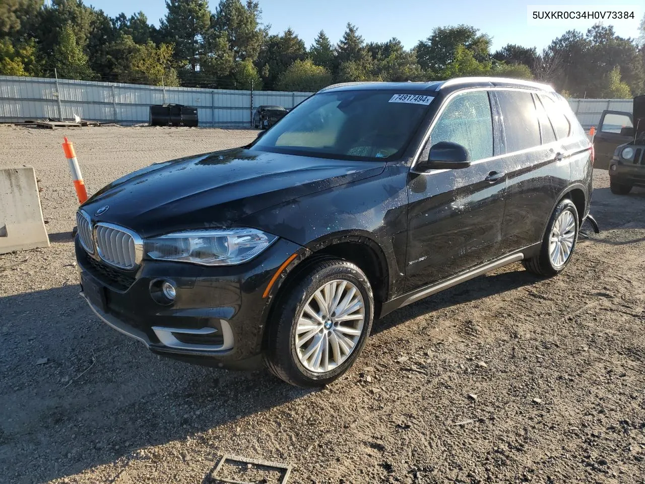 2017 BMW X5 xDrive35I VIN: 5UXKR0C34H0V73384 Lot: 74917494