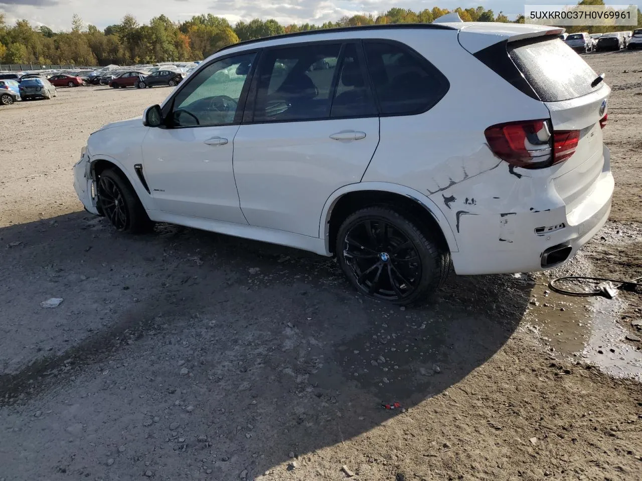 2017 BMW X5 xDrive35I VIN: 5UXKR0C37H0V69961 Lot: 74991304