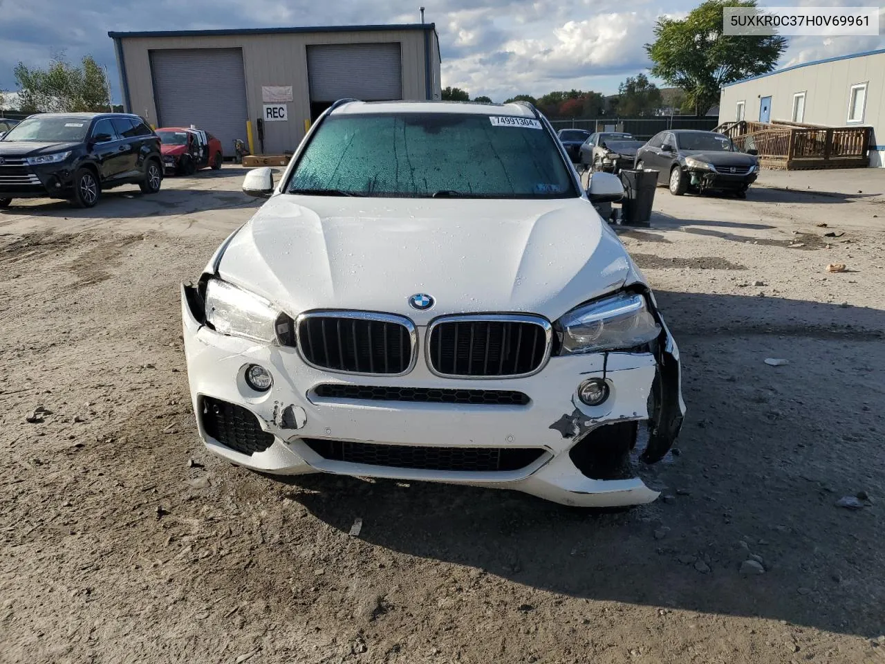 2017 BMW X5 xDrive35I VIN: 5UXKR0C37H0V69961 Lot: 74991304