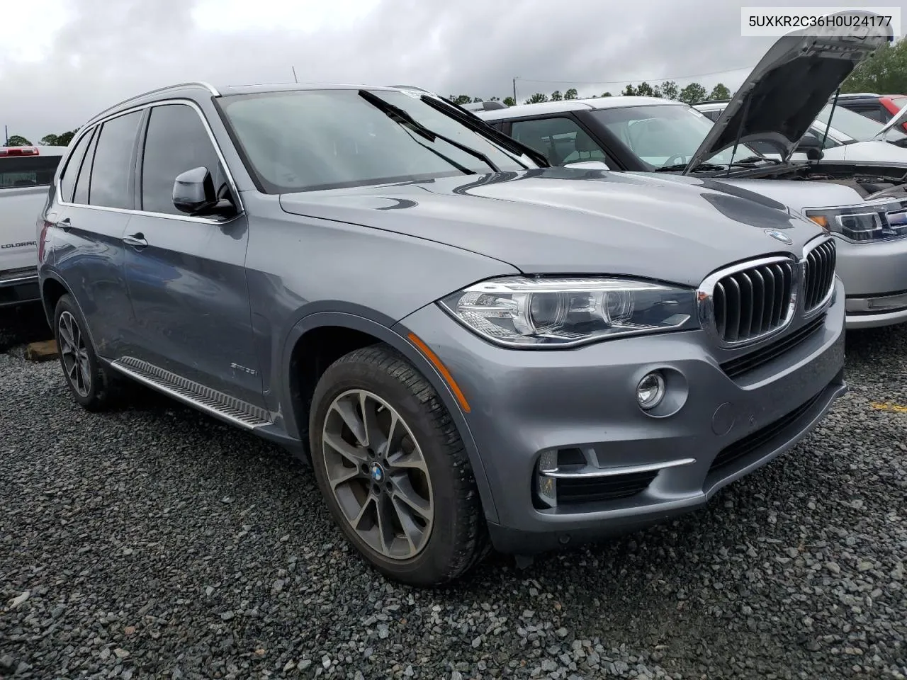 2017 BMW X5 Sdrive35I VIN: 5UXKR2C36H0U24177 Lot: 75039814