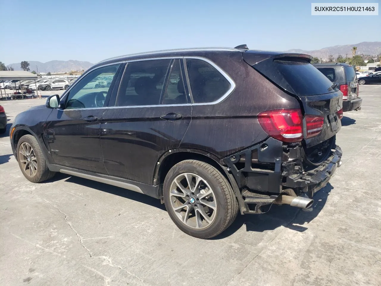 2017 BMW X5 Sdrive35I VIN: 5UXKR2C51H0U21463 Lot: 75160564