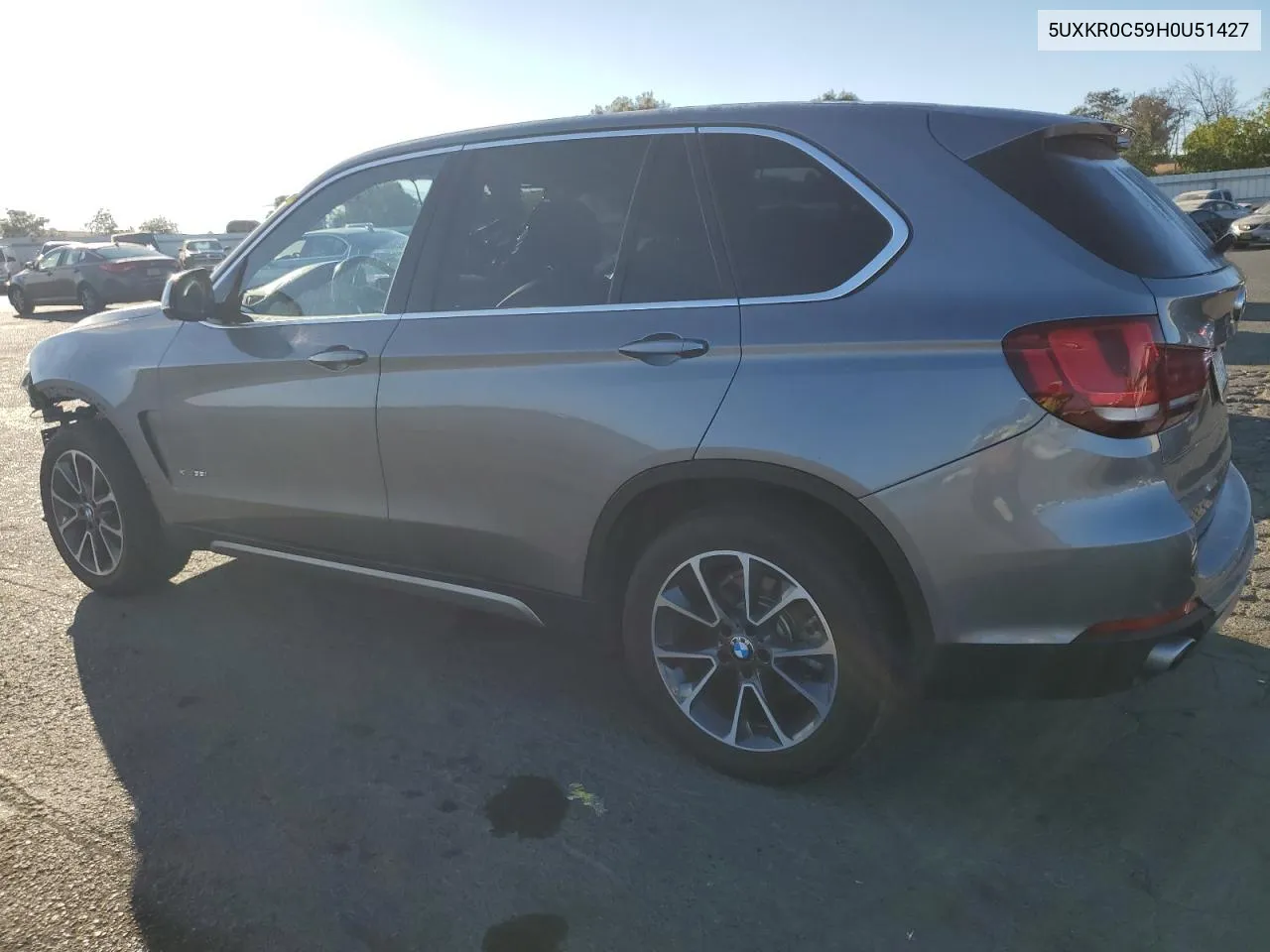 2017 BMW X5 xDrive35I VIN: 5UXKR0C59H0U51427 Lot: 75353334