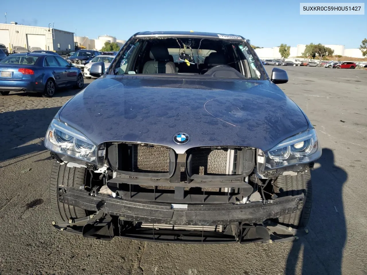 2017 BMW X5 xDrive35I VIN: 5UXKR0C59H0U51427 Lot: 75353334