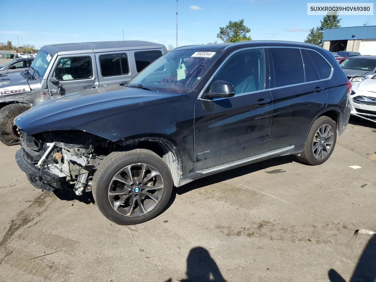 2017 BMW X5 xDrive35I VIN: 5UXKR0C39H0V69380 Lot: 75605344