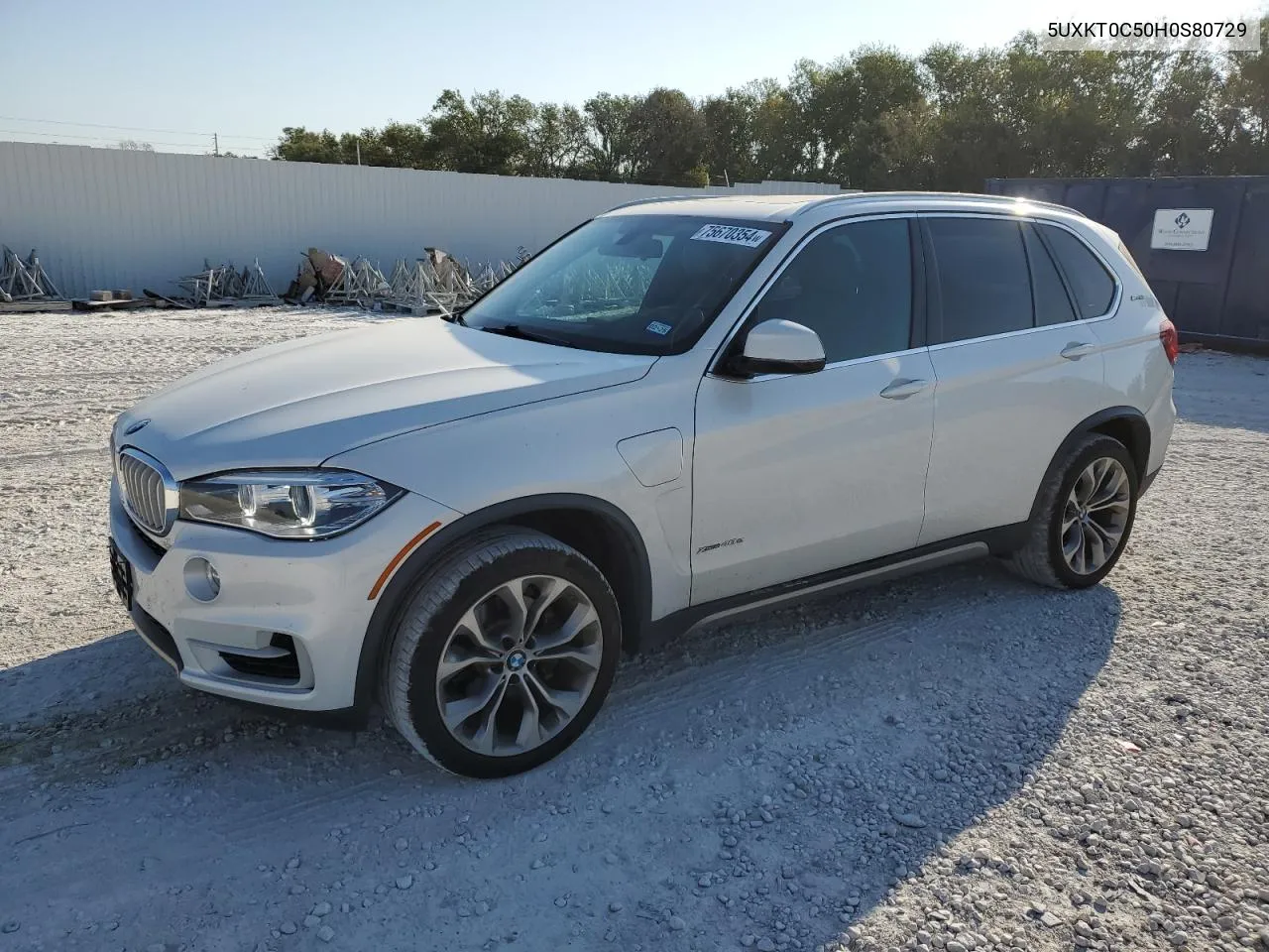 2017 BMW X5 Xdr40E VIN: 5UXKT0C50H0S80729 Lot: 75670354