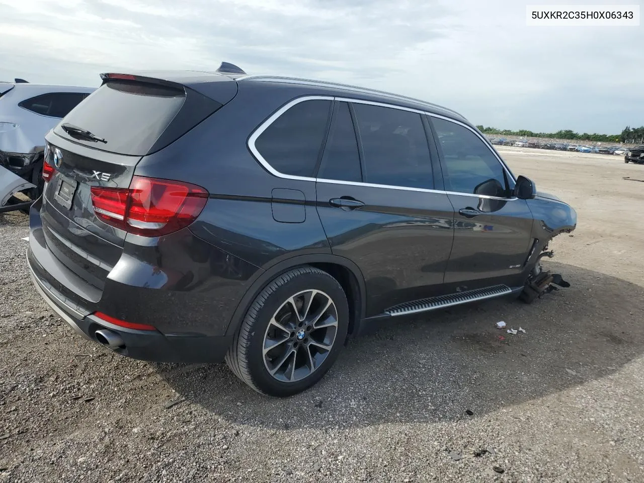 2017 BMW X5 Sdrive35I VIN: 5UXKR2C35H0X06343 Lot: 75919634