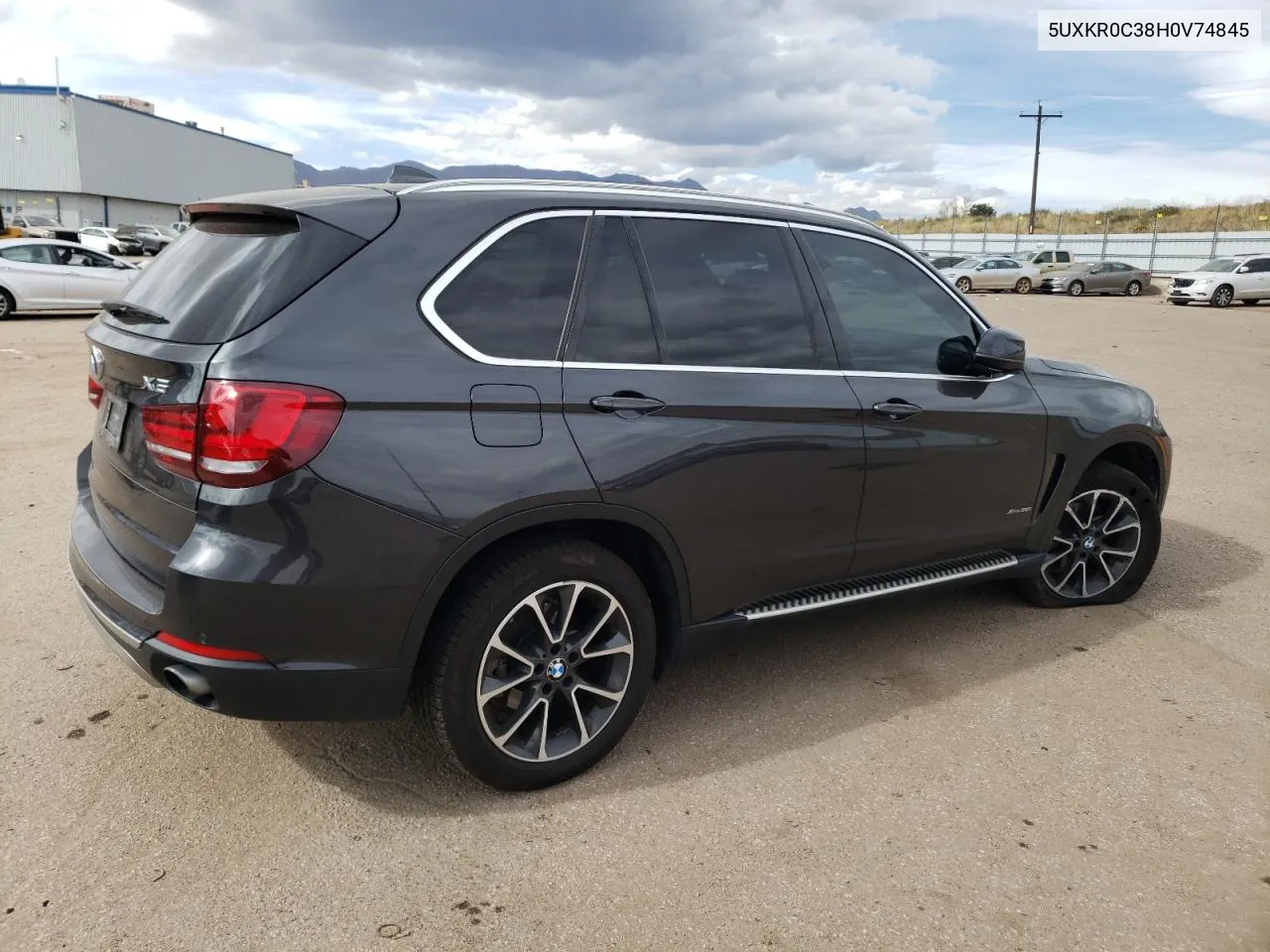 2017 BMW X5 xDrive35I VIN: 5UXKR0C38H0V74845 Lot: 76522584