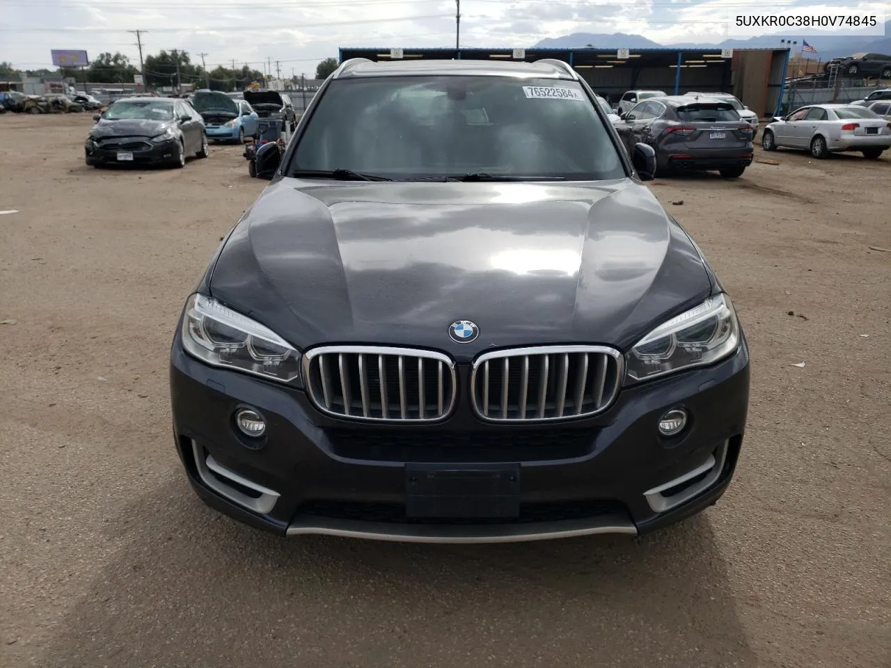 2017 BMW X5 xDrive35I VIN: 5UXKR0C38H0V74845 Lot: 76522584