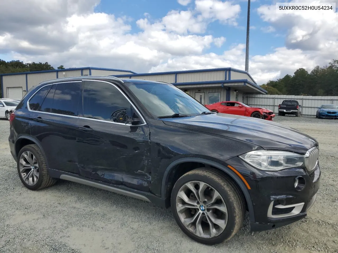 2017 BMW X5 xDrive35I VIN: 5UXKR0C52H0U54234 Lot: 76529764