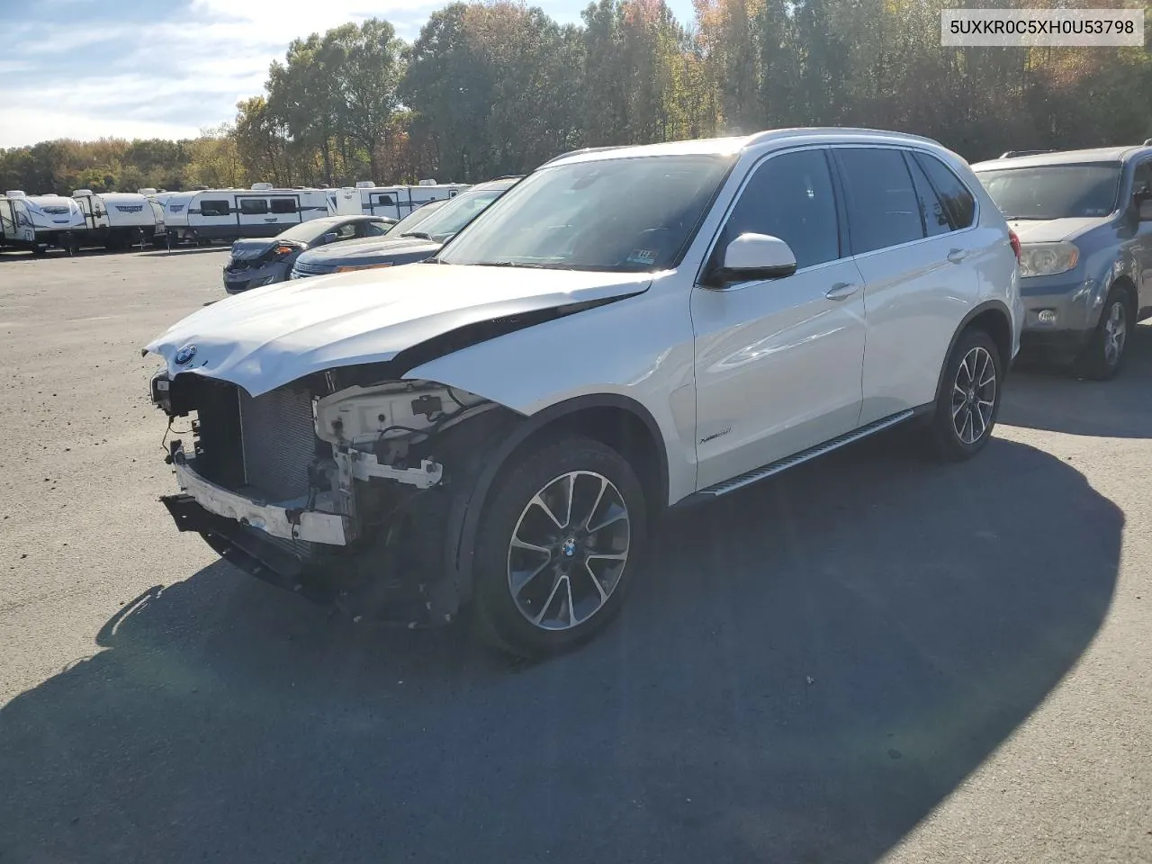 2017 BMW X5 xDrive35I VIN: 5UXKR0C5XH0U53798 Lot: 76538874