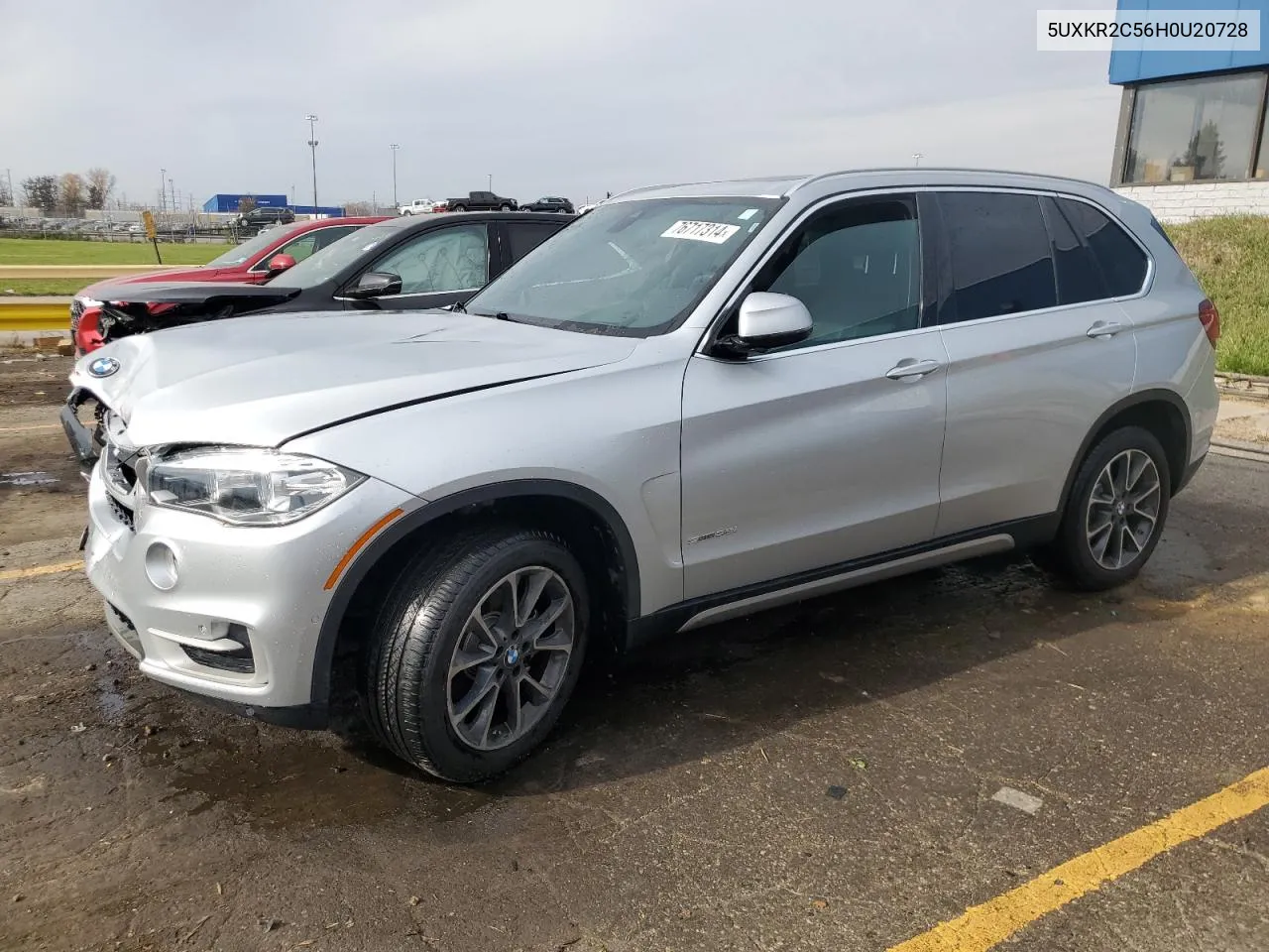 2017 BMW X5 Sdrive35I VIN: 5UXKR2C56H0U20728 Lot: 76717314