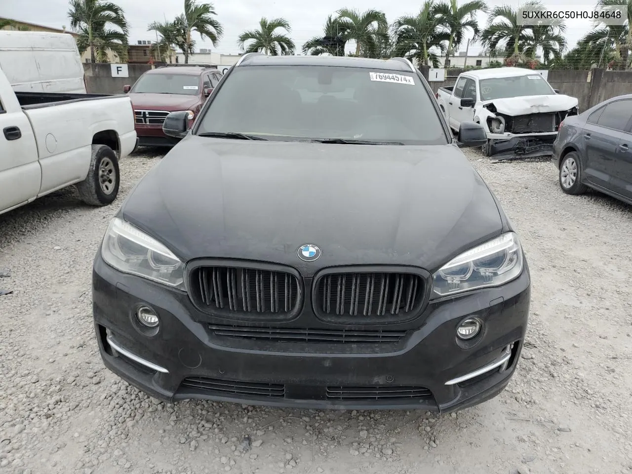 2017 BMW X5 xDrive50I VIN: 5UXKR6C50H0J84648 Lot: 76944574