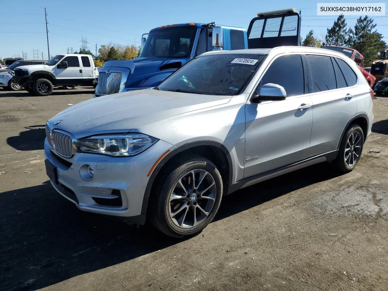 2017 BMW X5 xDrive35D VIN: 5UXKS4C38H0Y17162 Lot: 77470924