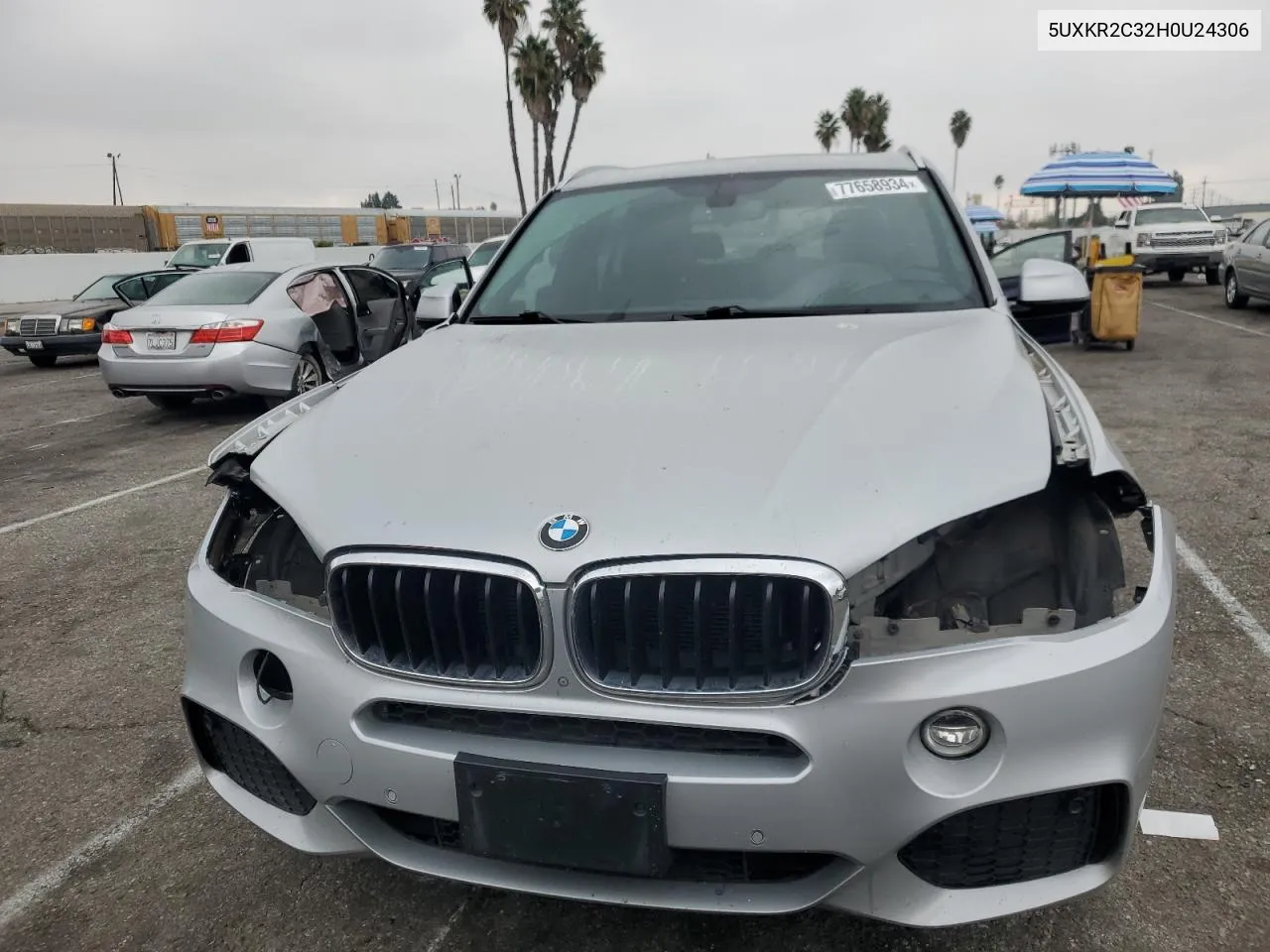 2017 BMW X5 Sdrive35I VIN: 5UXKR2C32H0U24306 Lot: 77658934