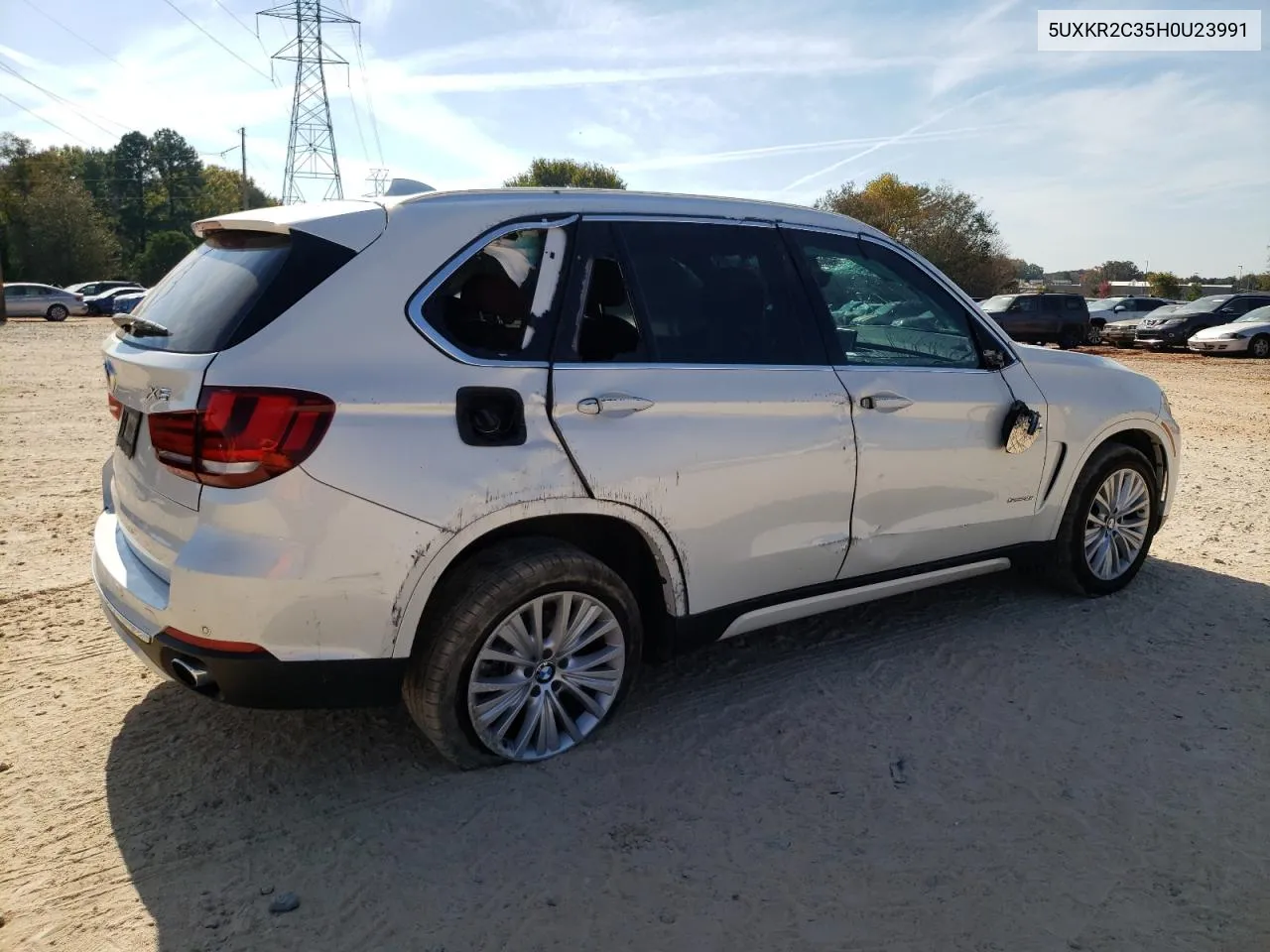 2017 BMW X5 Sdrive35I VIN: 5UXKR2C35H0U23991 Lot: 77897854