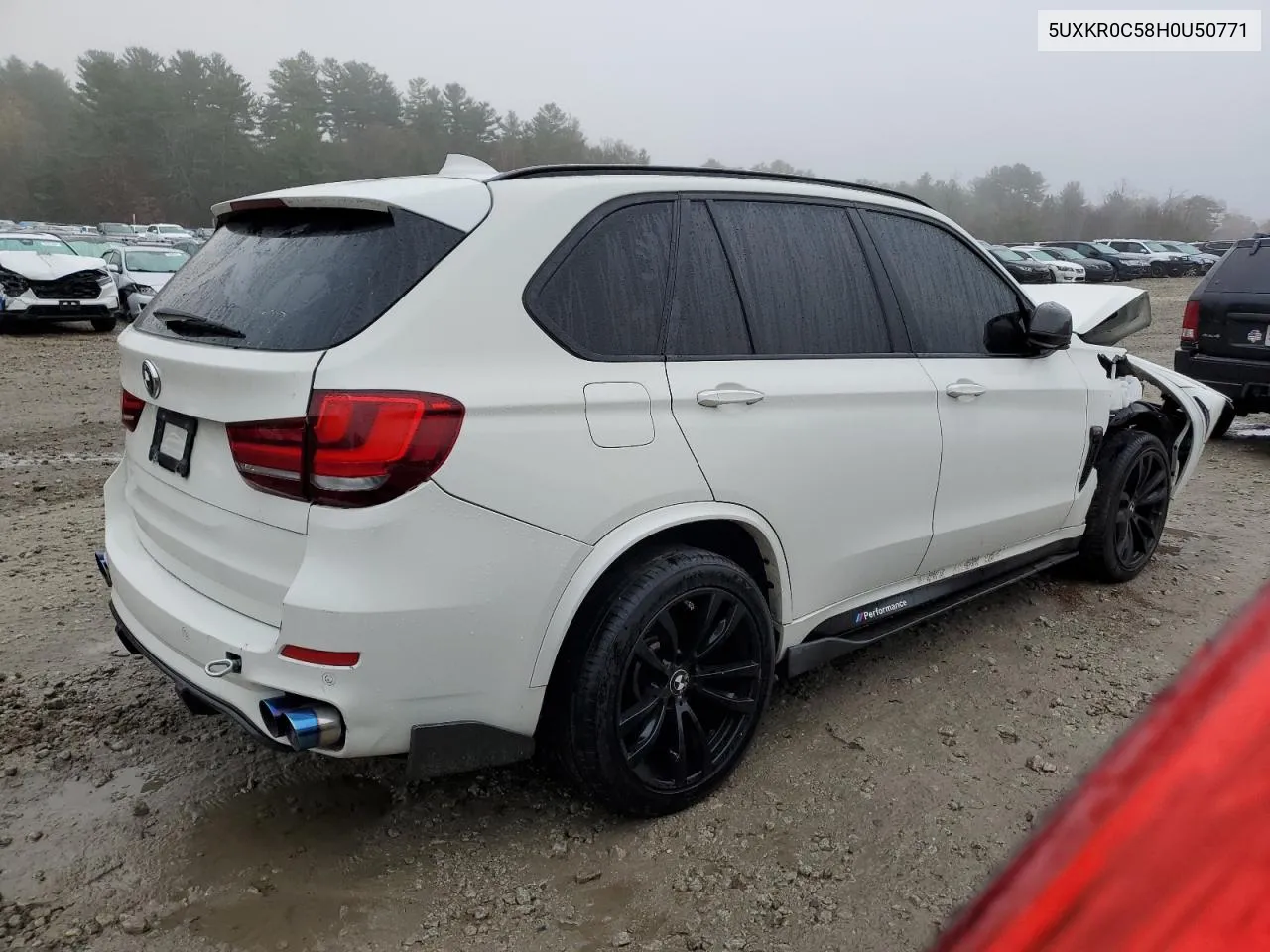 2017 BMW X5 xDrive35I VIN: 5UXKR0C58H0U50771 Lot: 78643804