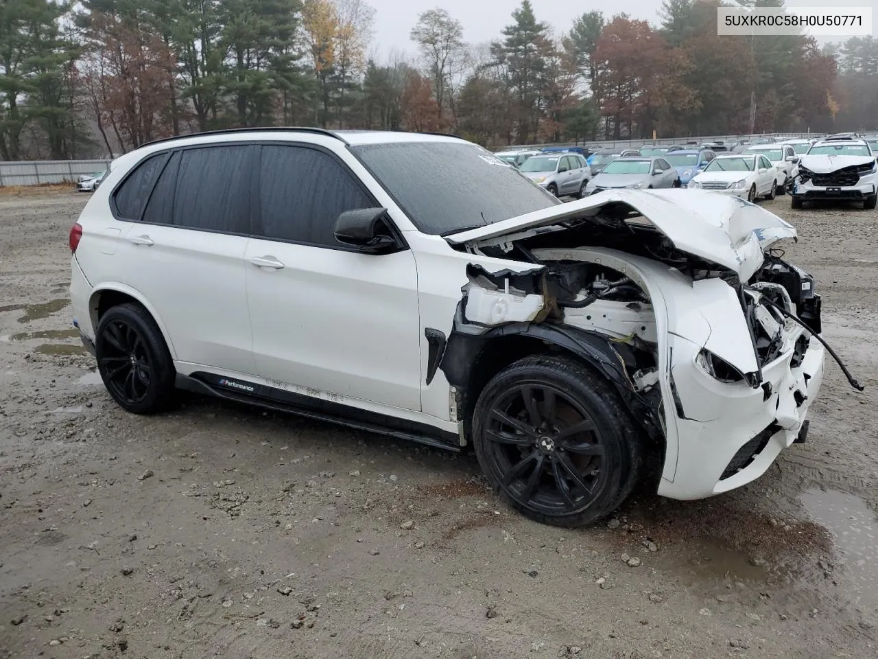 2017 BMW X5 xDrive35I VIN: 5UXKR0C58H0U50771 Lot: 78643804