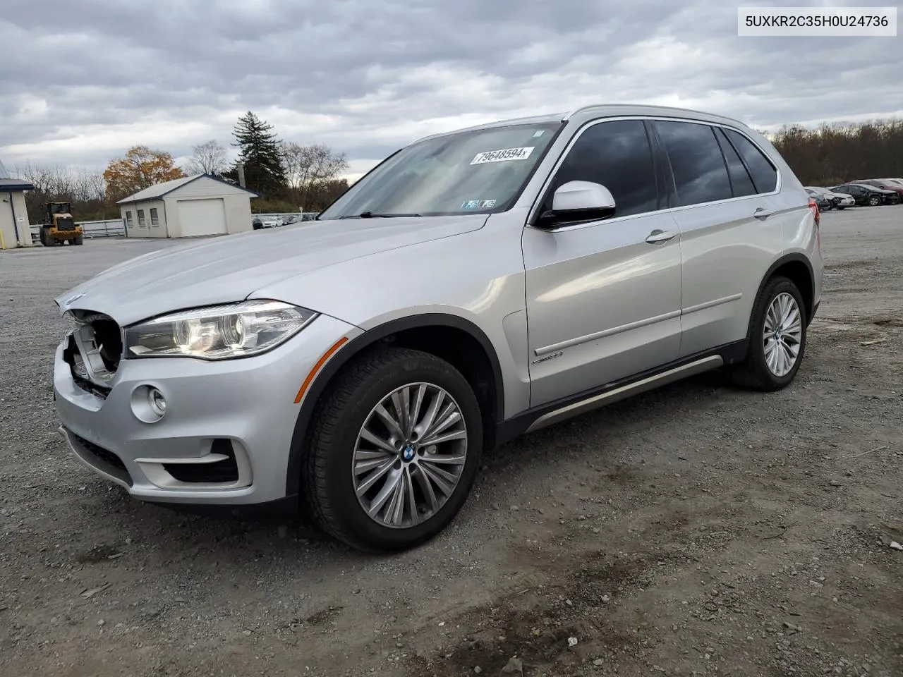 2017 BMW X5 Sdrive35I VIN: 5UXKR2C35H0U24736 Lot: 79648594