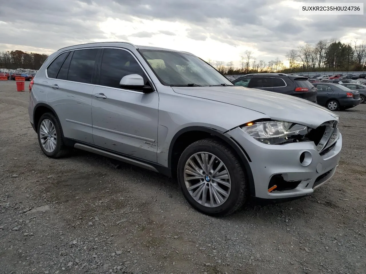 2017 BMW X5 Sdrive35I VIN: 5UXKR2C35H0U24736 Lot: 79648594