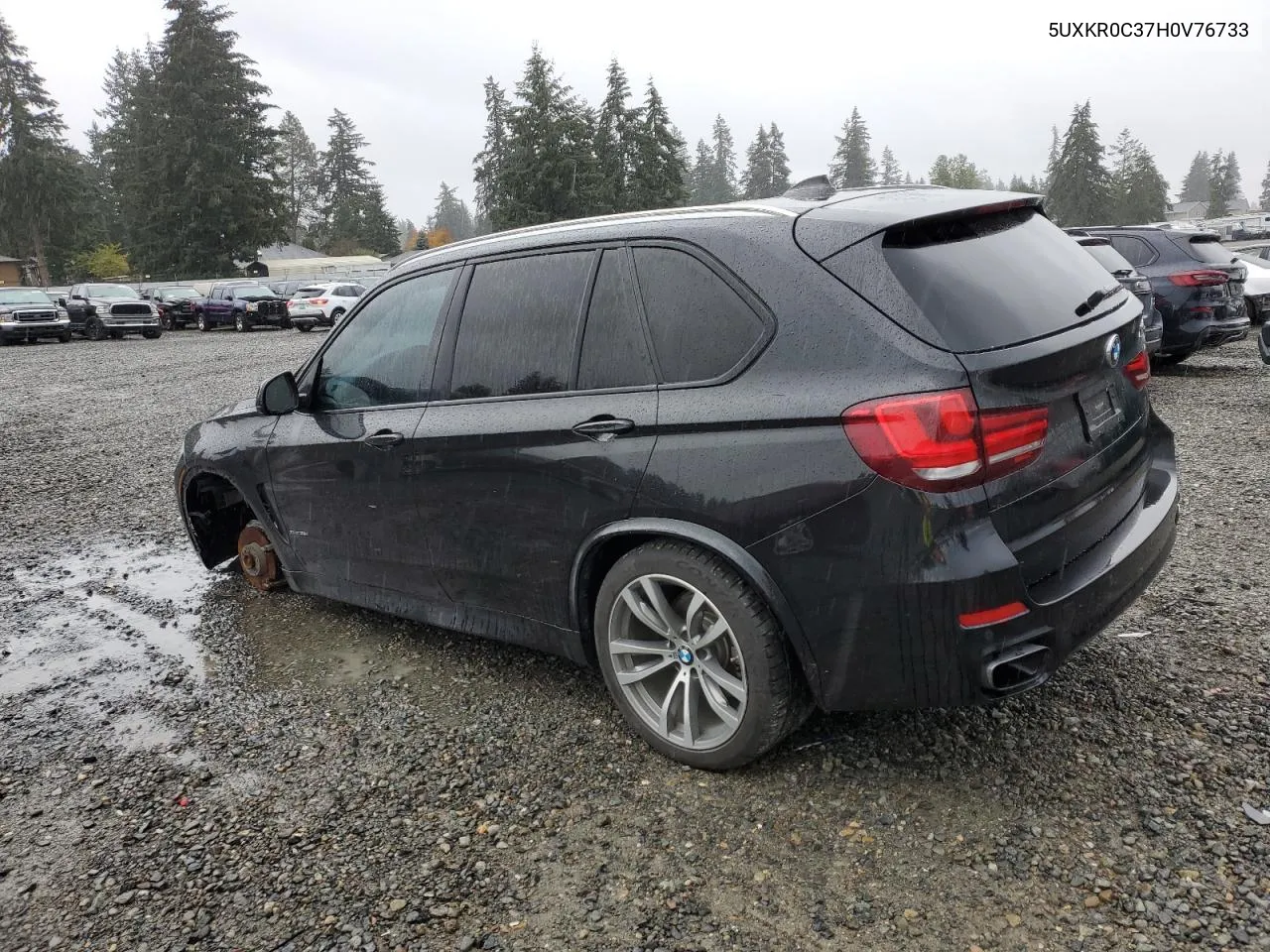 2017 BMW X5 xDrive35I VIN: 5UXKR0C37H0V76733 Lot: 80164604