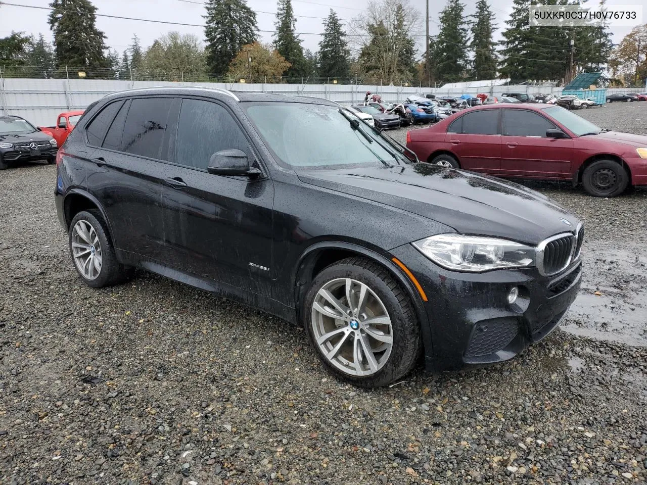 2017 BMW X5 xDrive35I VIN: 5UXKR0C37H0V76733 Lot: 80164604