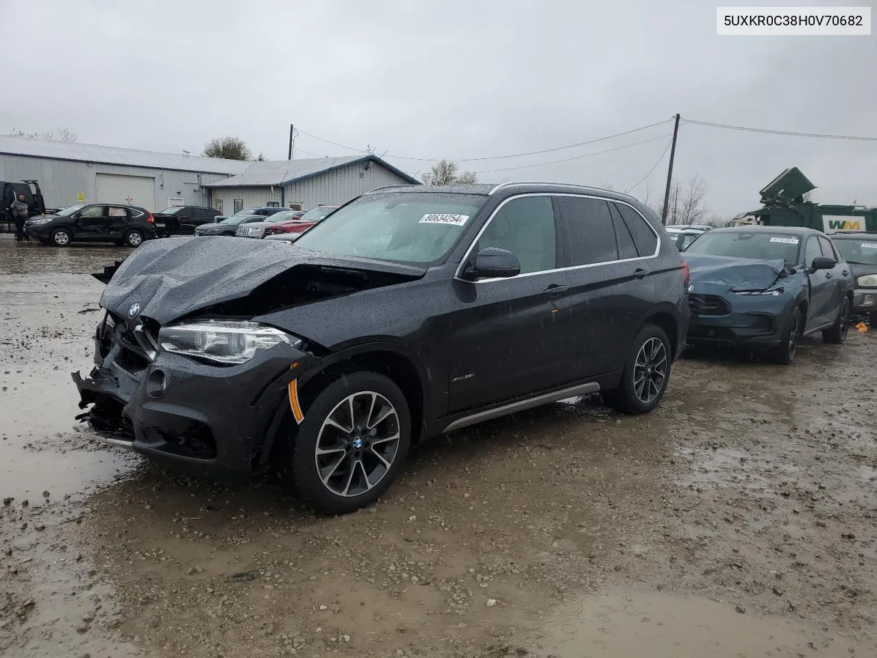 2017 BMW X5 xDrive35I VIN: 5UXKR0C38H0V70682 Lot: 80634254