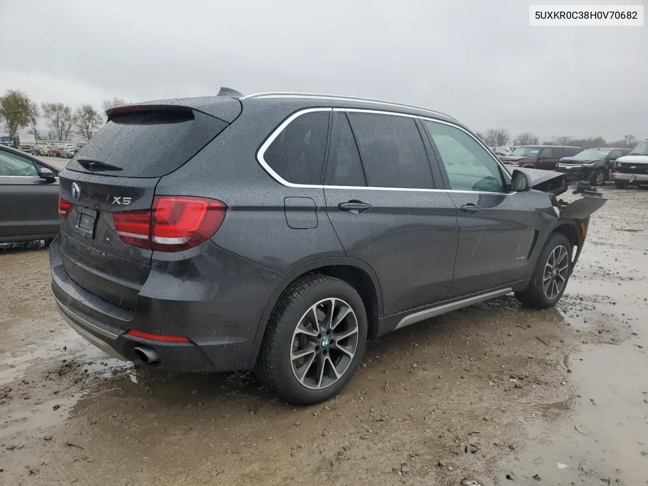 2017 BMW X5 xDrive35I VIN: 5UXKR0C38H0V70682 Lot: 80634254