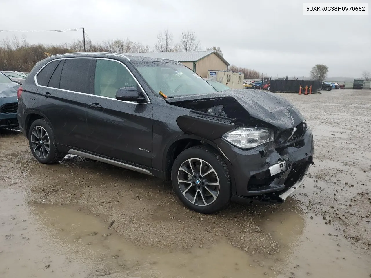 2017 BMW X5 xDrive35I VIN: 5UXKR0C38H0V70682 Lot: 80634254