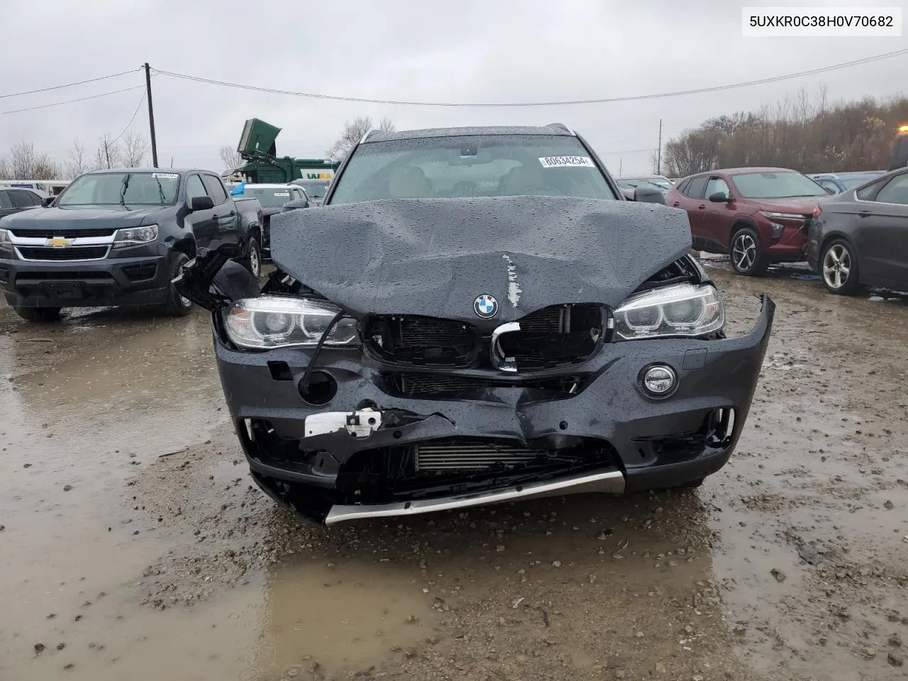 2017 BMW X5 xDrive35I VIN: 5UXKR0C38H0V70682 Lot: 80634254