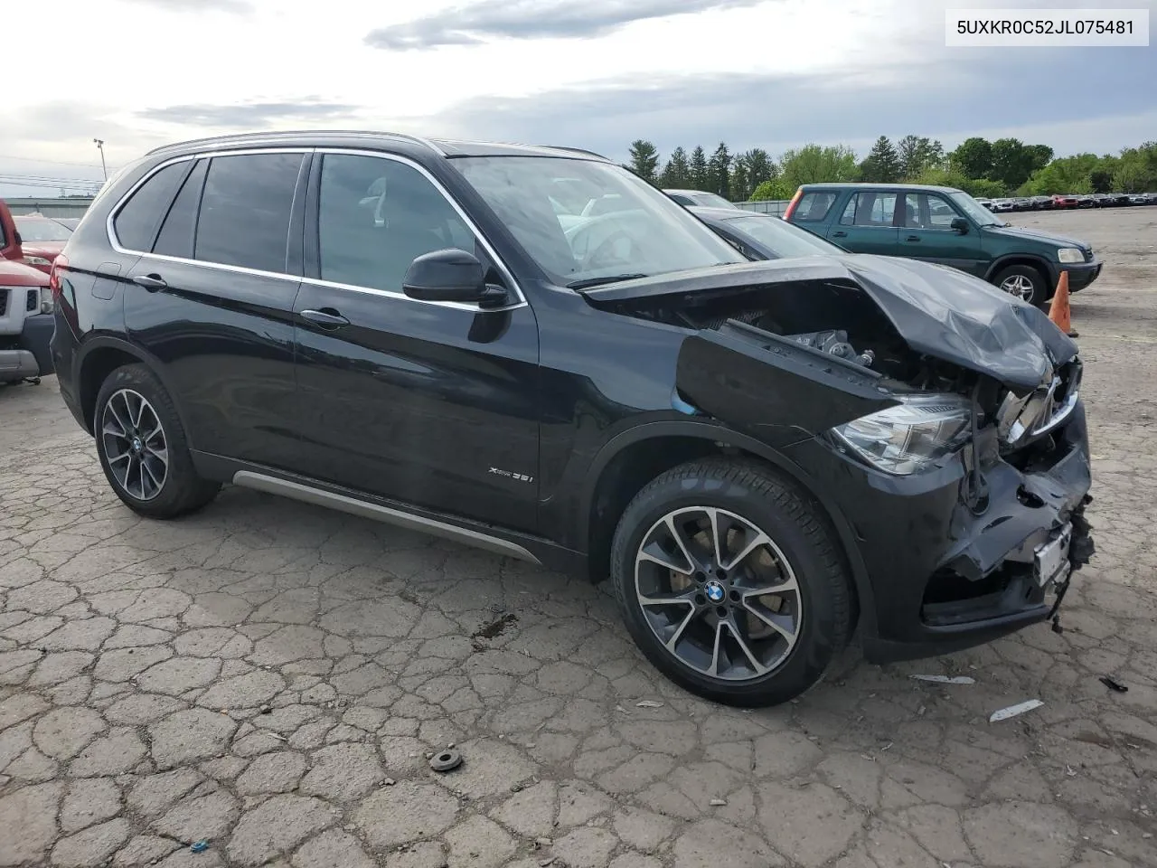 2018 BMW X5 xDrive35I VIN: 5UXKR0C52JL075481 Lot: 52766074