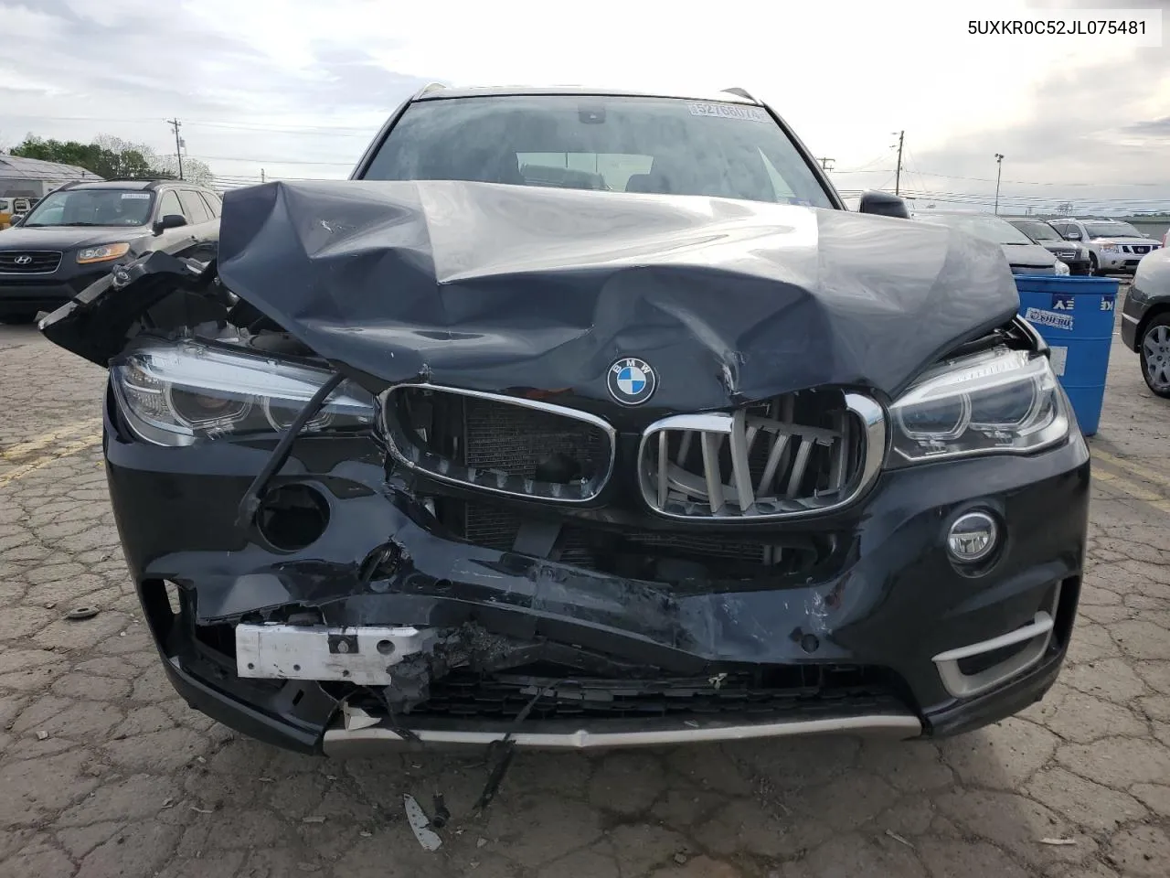 2018 BMW X5 xDrive35I VIN: 5UXKR0C52JL075481 Lot: 52766074