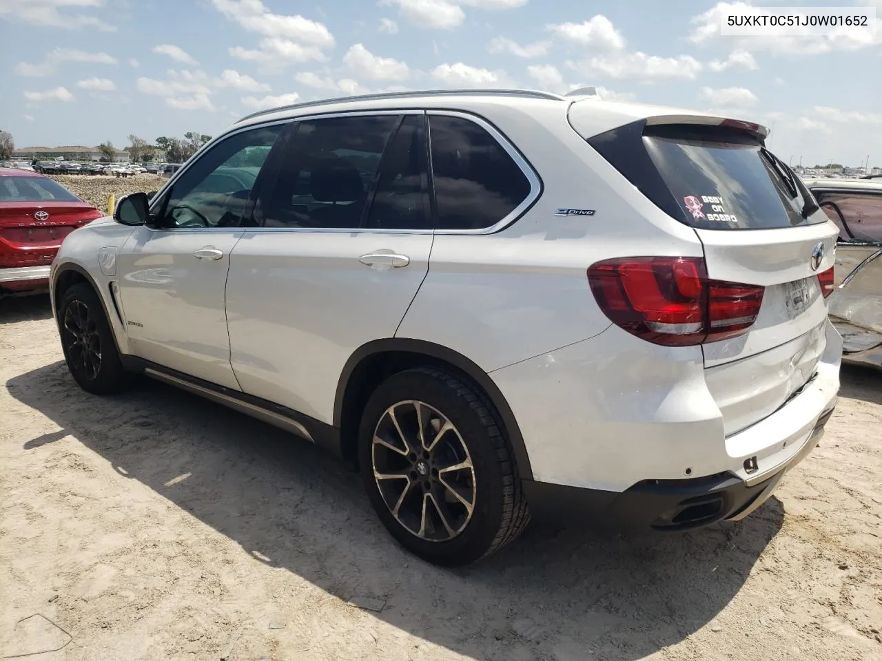 2018 BMW X5 Xdr40E VIN: 5UXKT0C51J0W01652 Lot: 53638754