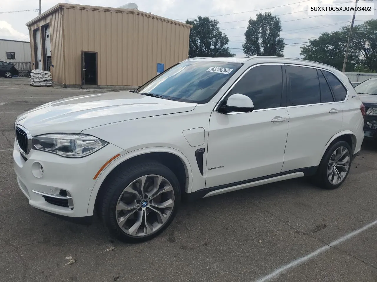 2018 BMW X5 Xdr40E VIN: 5UXKT0C5XJ0W03402 Lot: 62849264