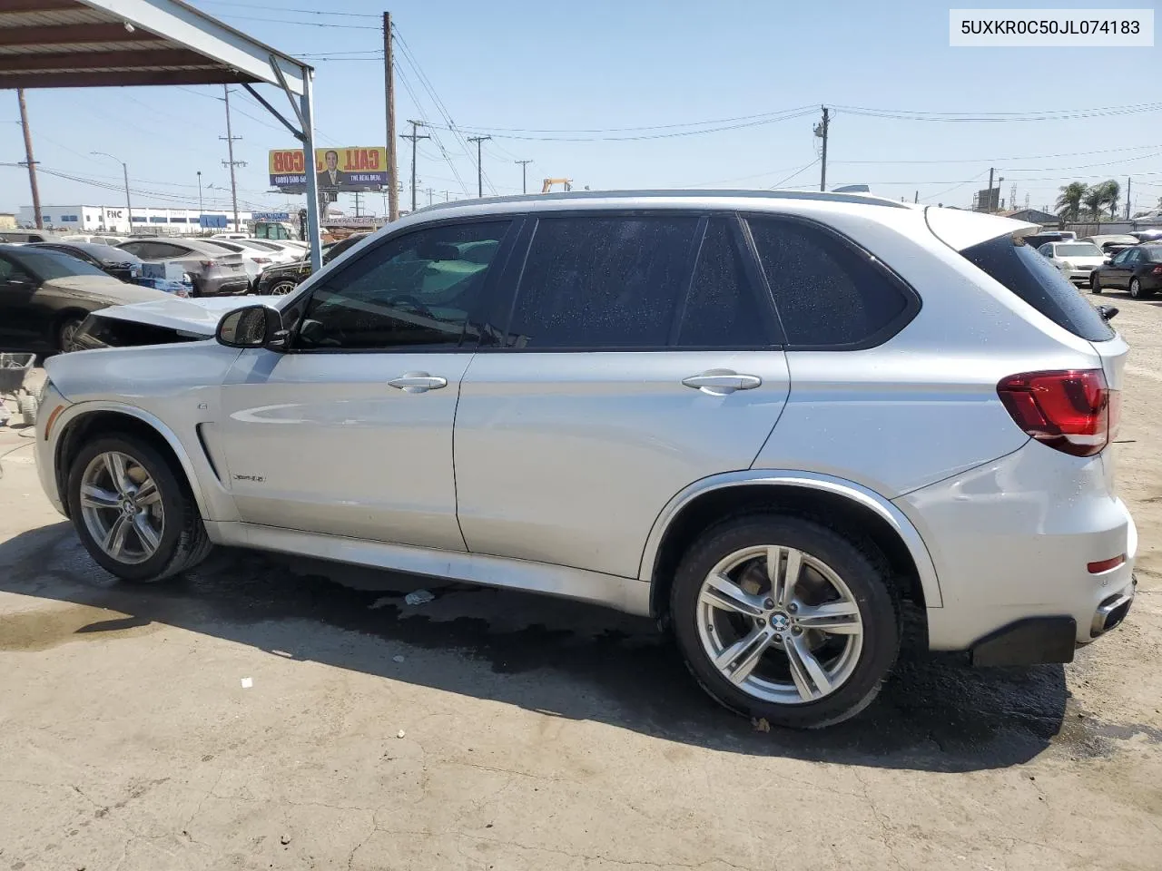 2018 BMW X5 xDrive35I VIN: 5UXKR0C50JL074183 Lot: 63128634