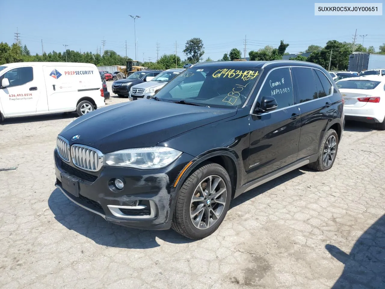 2018 BMW X5 xDrive35I VIN: 5UXKR0C5XJ0Y00651 Lot: 67483494