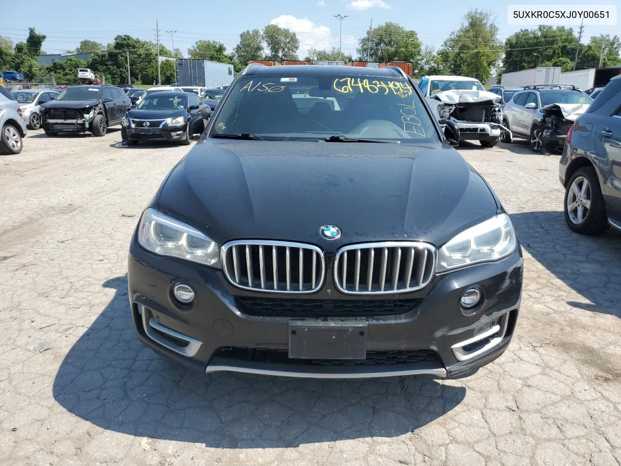 2018 BMW X5 xDrive35I VIN: 5UXKR0C5XJ0Y00651 Lot: 67483494