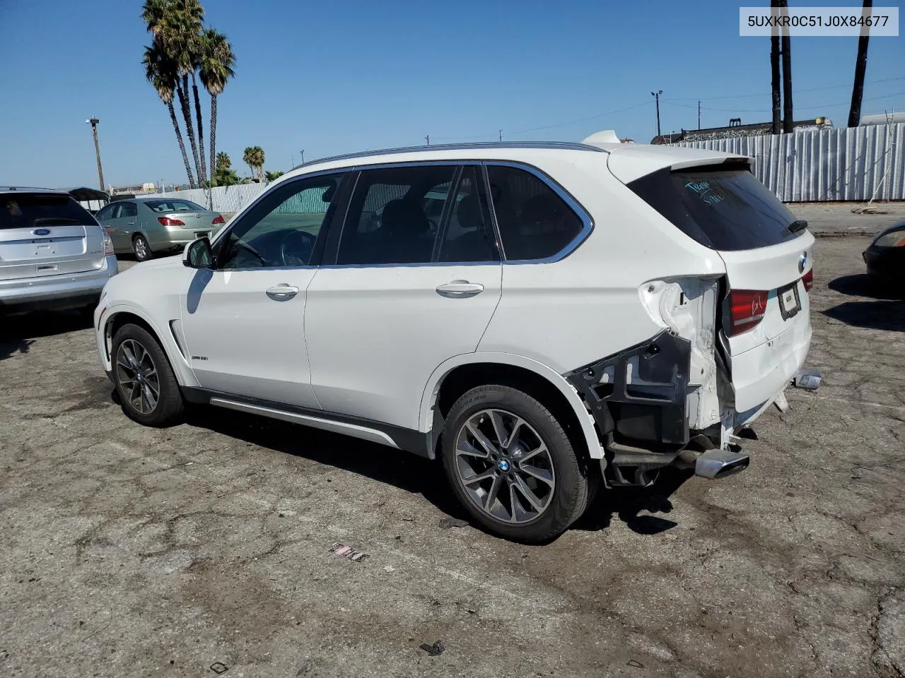 2018 BMW X5 xDrive35I VIN: 5UXKR0C51J0X84677 Lot: 69460274