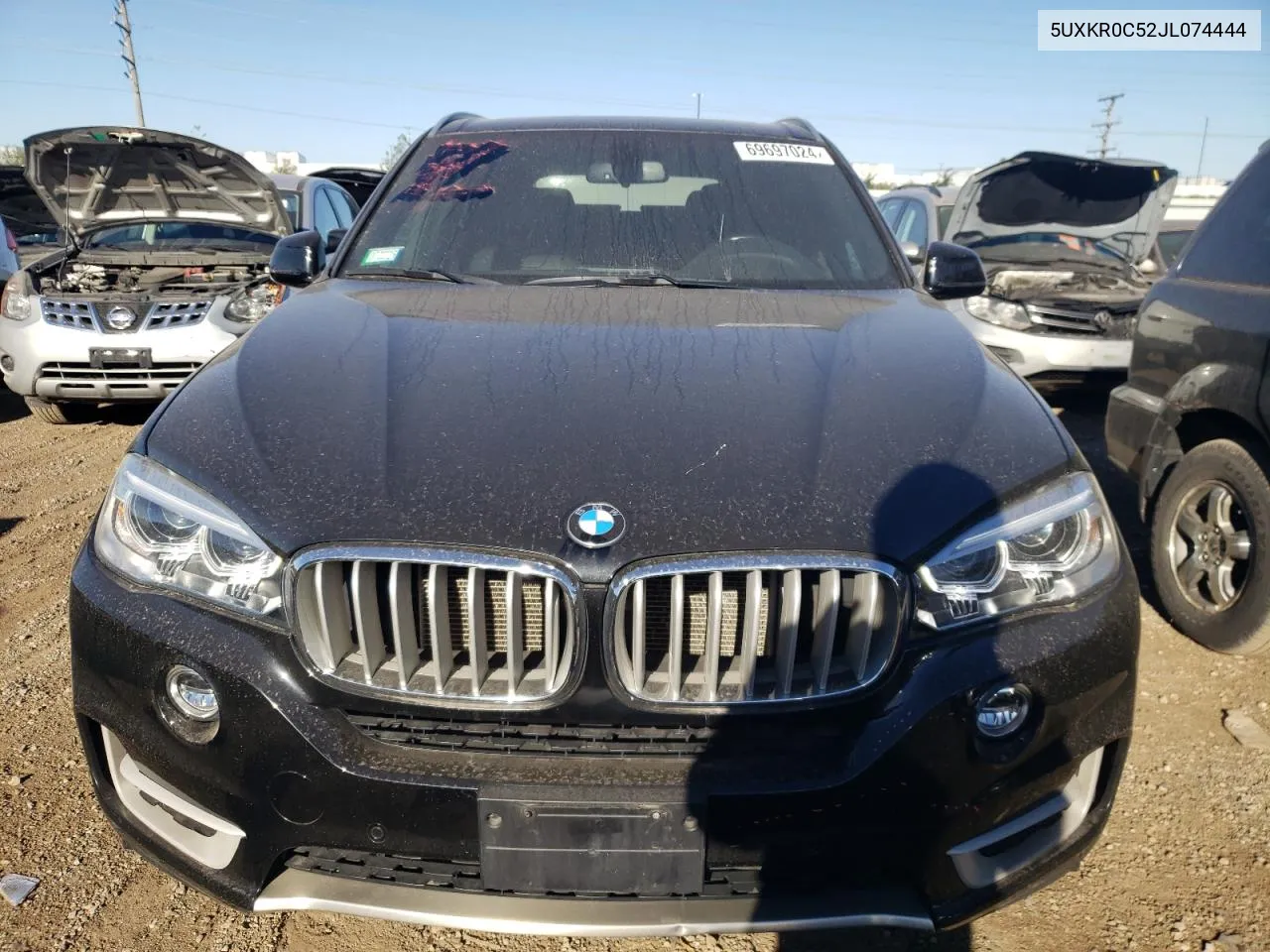 2018 BMW X5 xDrive35I VIN: 5UXKR0C52JL074444 Lot: 69697024